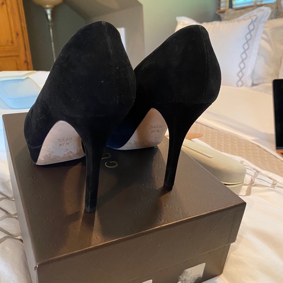 Gucci black suede pumps - Picture 4 of 5